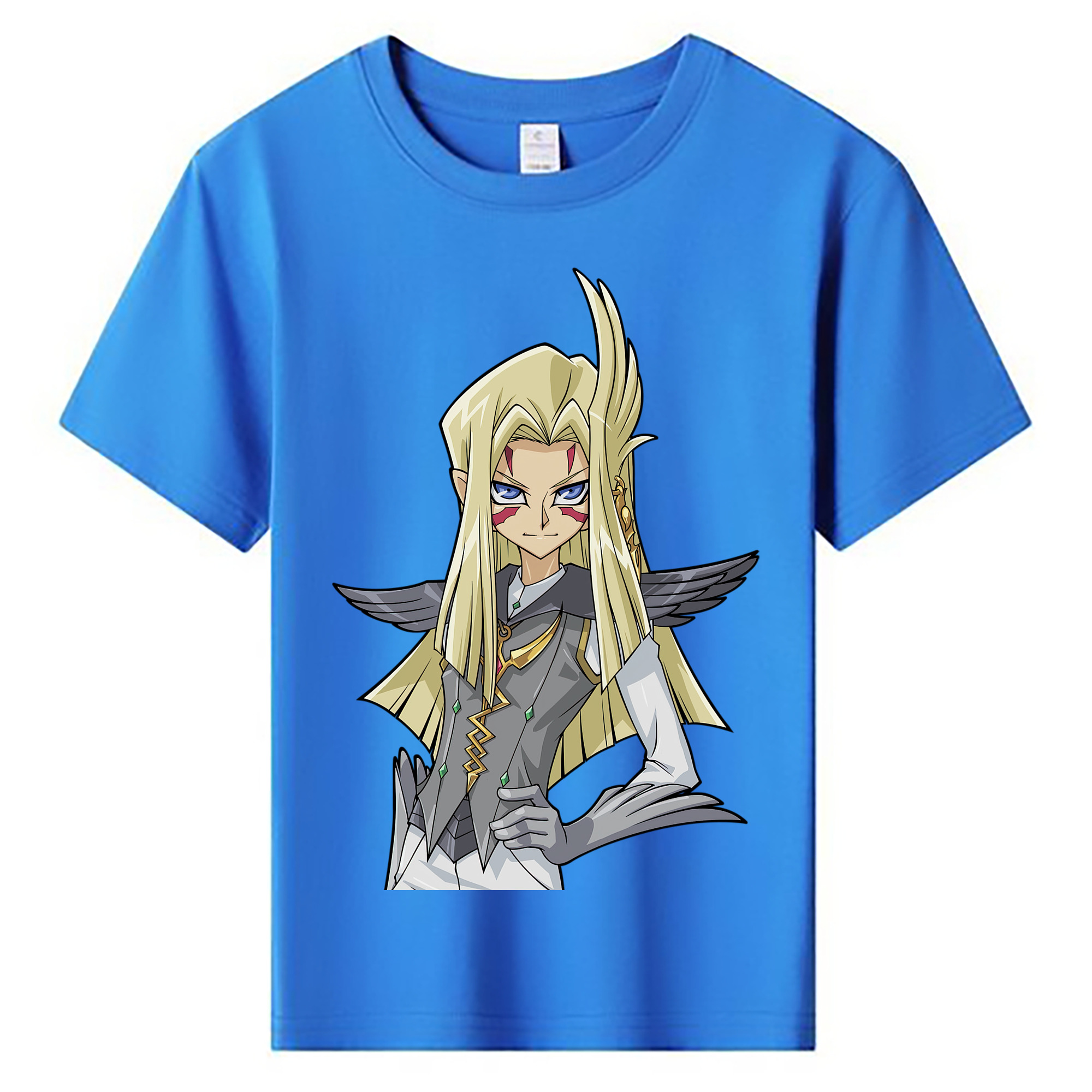（画像用） 遊☆戯☆王 Yu-Gi-Oh! 綿100％キッズTシャツ（フロントプリント）